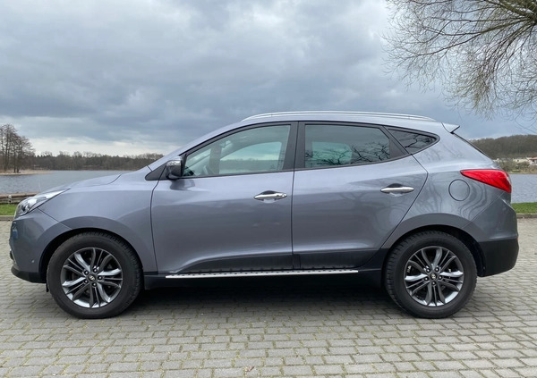 Hyundai ix35 cena 49900 przebieg: 158253, rok produkcji 2014 z Więcbork małe 121
